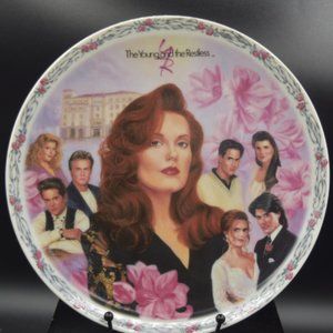 Young And The Restless Collectors Plate "Lauren's Loves" 1994